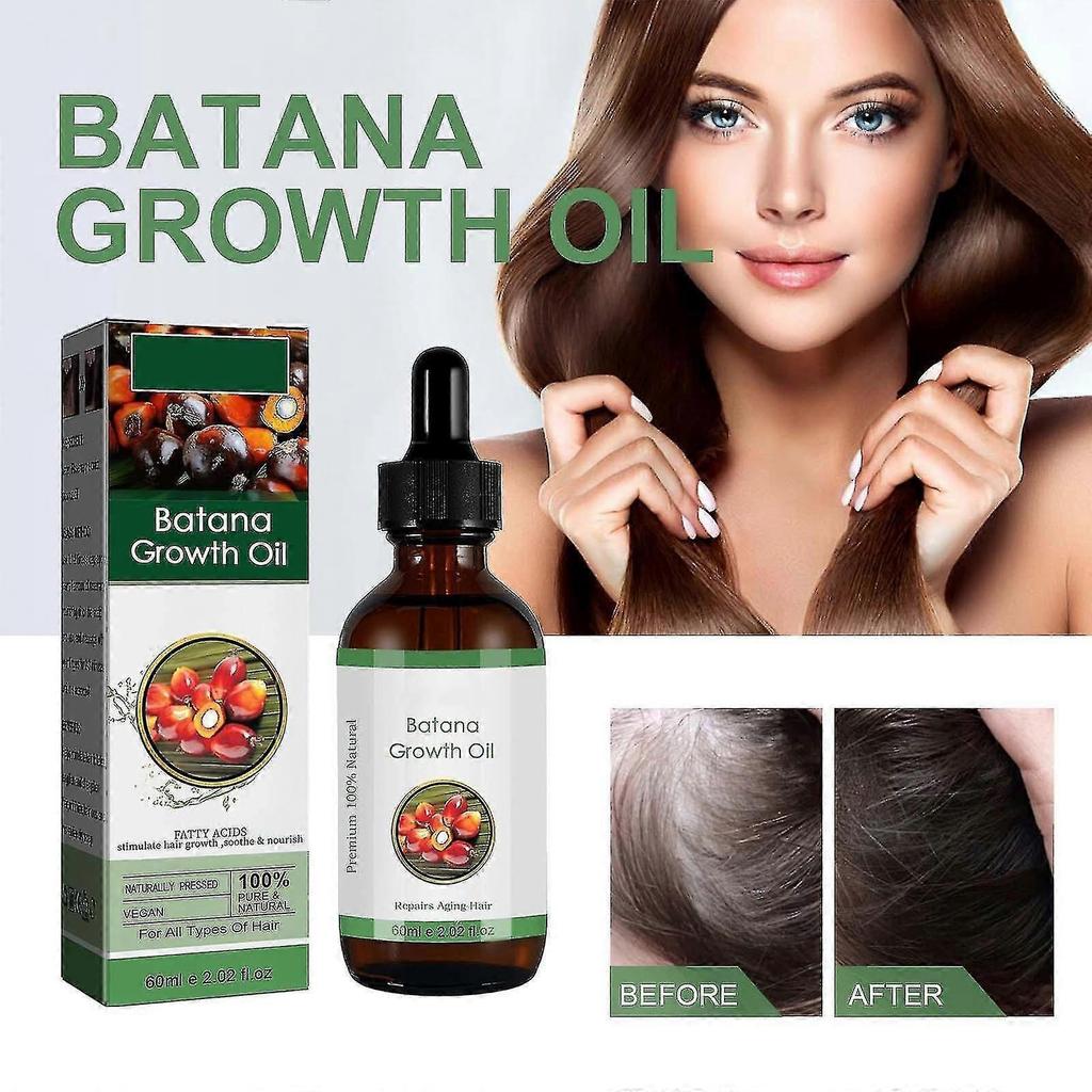 2 Pack Batana Oil for Hair Growth - Promotes Healthy Hair for Men & Women, Enhances Hair & Skin