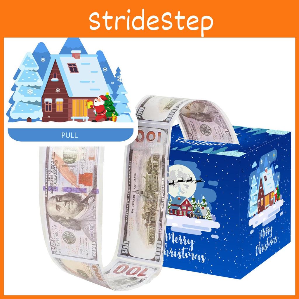 Party Snowhouse Blue Decor Gift Box For Christmas Event And Celebration Setup