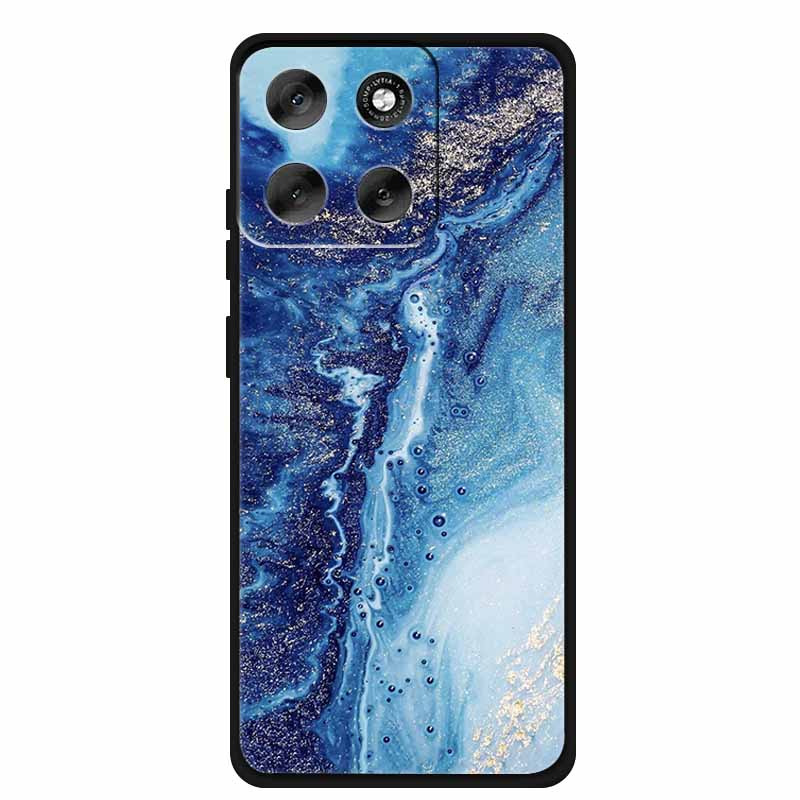 For Moto G86 G 86 Marble Case Luxury Silicone Phone Back Cover etui New Coque TPU Soft Cases for Motorola MotoG86 Funda Shield