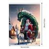 New Christmas Advent Countdown Blind Box: 24 Days of Christmas Tree Ornaments with Dinosaur Pendants
