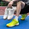 New Badminton Shoes Men's and Women's Professional Competition Badminton Shoes Couple Sports Shoes Breathable and Non-slip Badminton Shoes