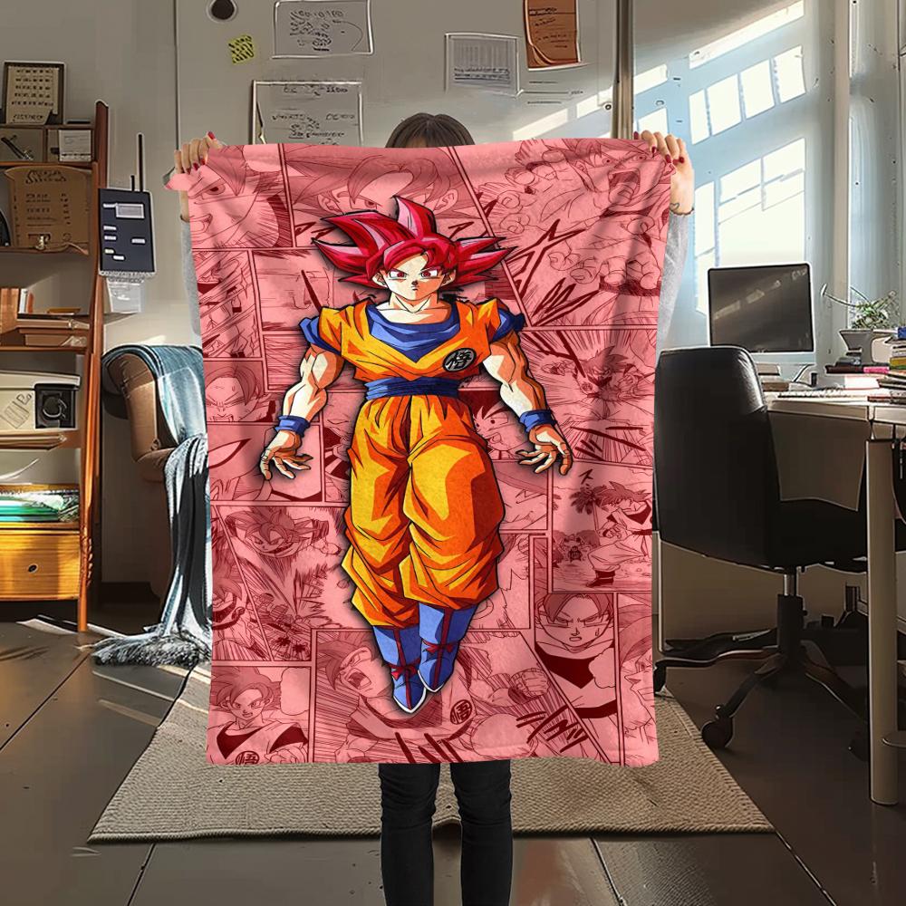 1 Pezzo Coperta in Flanella con Stampa Cartone Animato, Alta Qualità Confortevole per Tutte le Stagioni, Decorazione per la Casa, Calore e Comfort, Perfetta per Regalo di Natale Compleanno