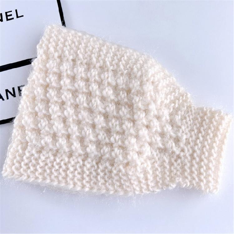 Woman Thicken Knit Hairband Wide Headband Earmuffs Hat for Girls Shopping