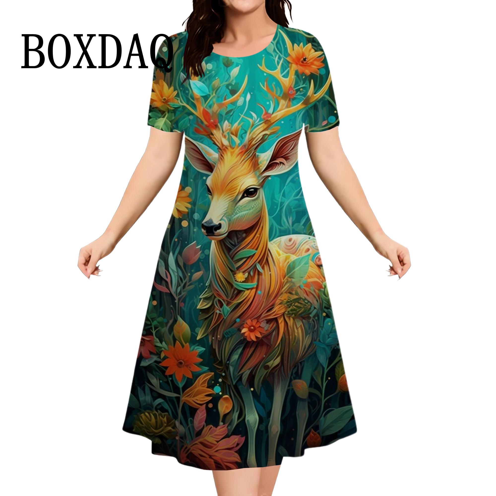 

Moda 3d abstrata flor impressão feminina mini vestido novo 2026 primavera outono vestido de manga longa o pescoço solto casua S
