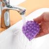 Silicone Shampoo Brush Scalp Massage Brush Wet and Dry Hair Washing Brush Water Droplets Shaped Shampoo Comb for Daily