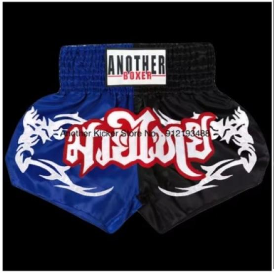Star Muay Thai Shorts Pants Kickboxing Boxing MMA UFC  Fight Unisex Men Women Kid Quick Dry Print Elastic High Waist Polyester Training