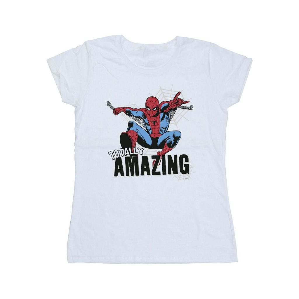 Marvel Womens/Ladies Spider-Man Amazing Cotton T-Shirt