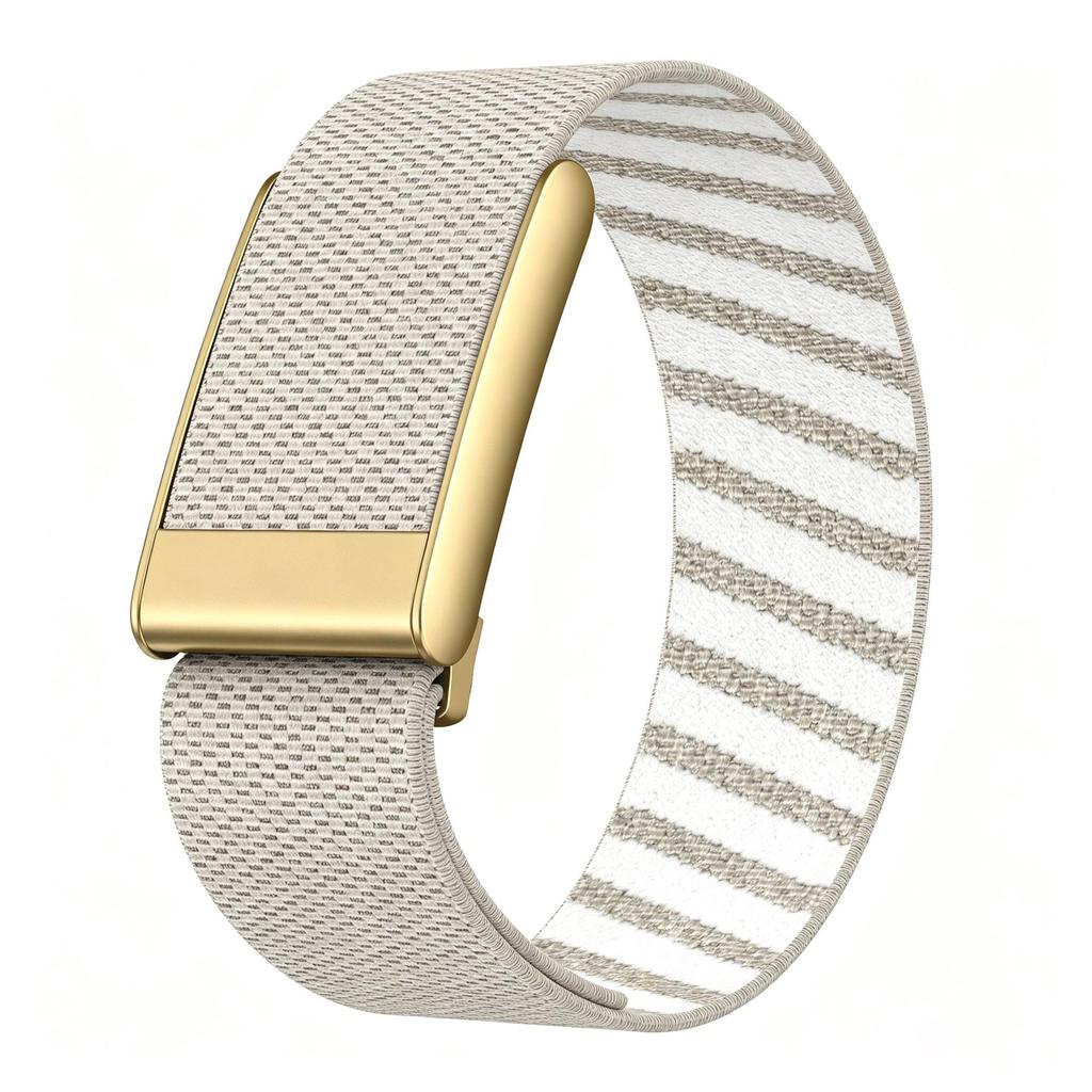 Whoop 5.0 Strap: Elastic Woven Nylon Heart Rate Monitoring Sports Wristband