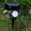 IP65 Outdoor RGB Solar Garden LED Lights Lawn Bollard for Patio & Landscape 5W 3000K 6000K RGB ABS CE Pet Solar Panel
