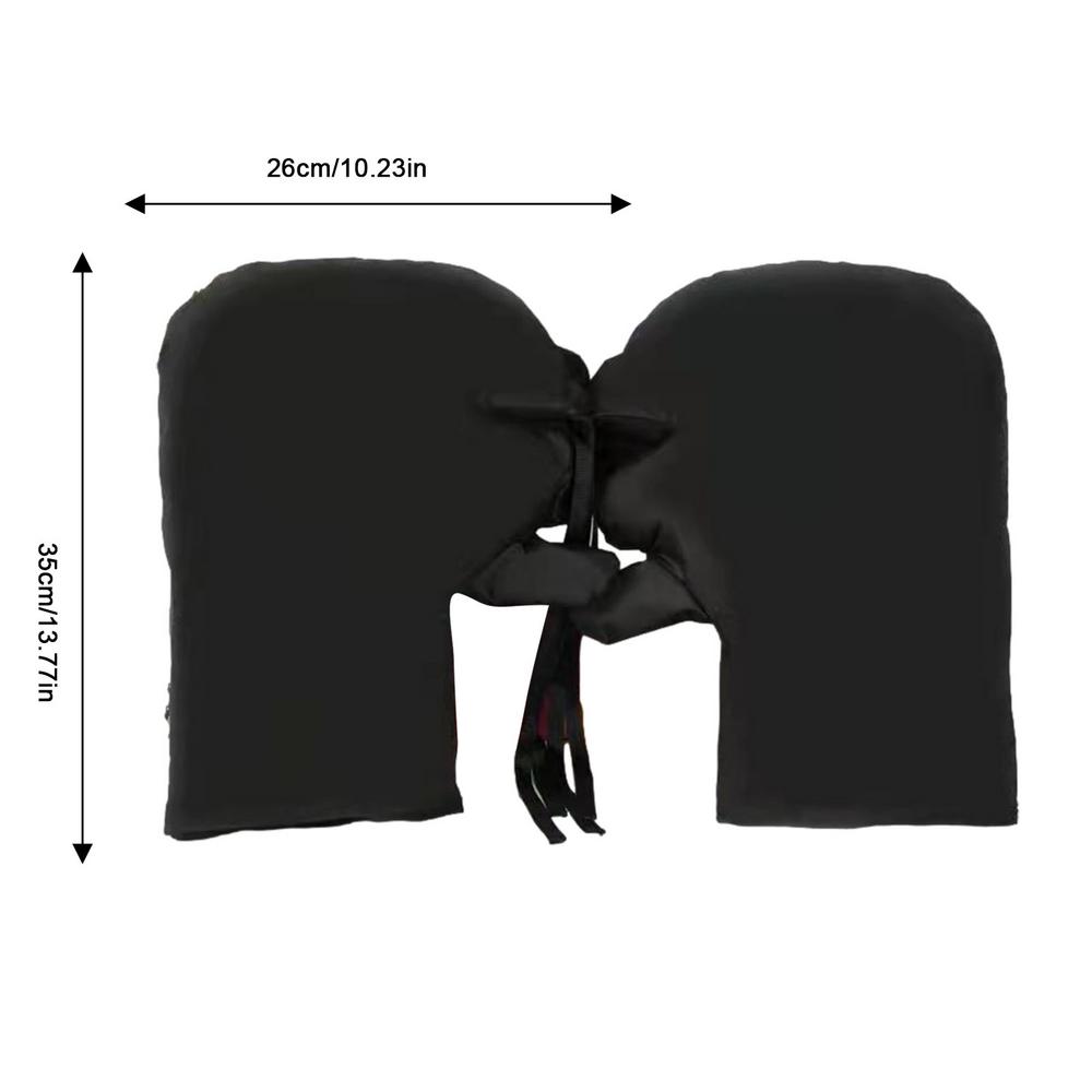 Motorcycle Handlebar Muffs Gloves Winter Warm Handle Waterproof Windproof Motorbike Grip Thermal Cover Motorcycle Accessories