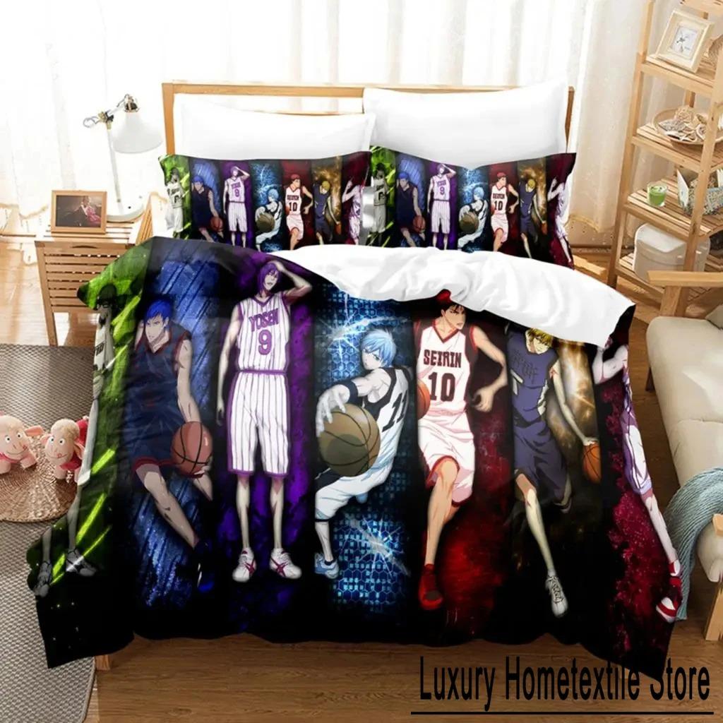 

New Anime Kuroko s Basketball Bedding Set Boys Girls Twin Queen Size Duvet Cover Pillowcase Bed Kids Adult Home Textiles Tool 70x133cm 2pcs