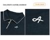 Women's 2026 Stylish Slimming Short-Sleeve Polo Top with Lapel