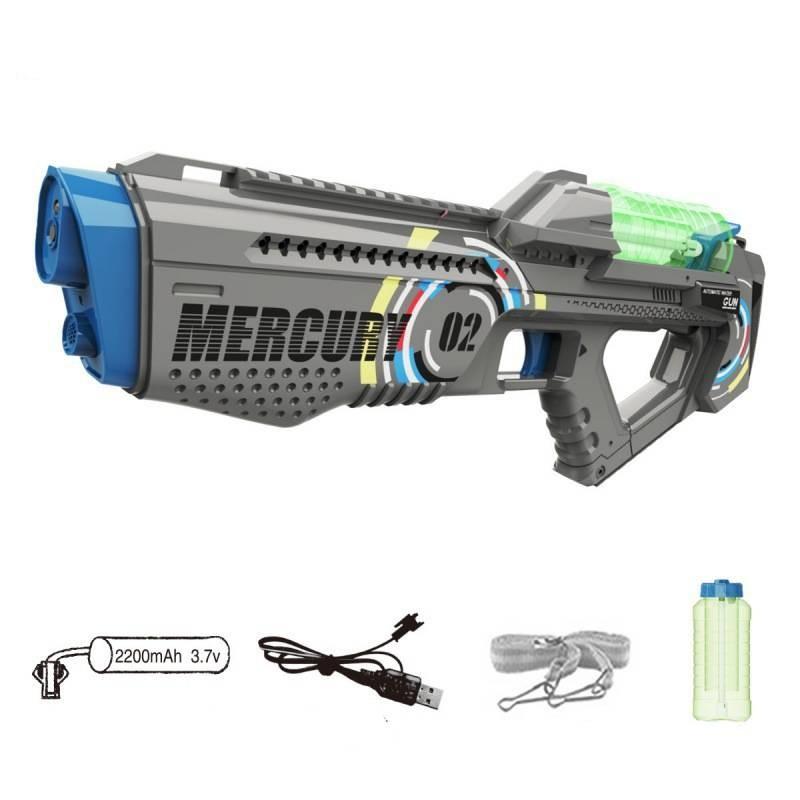 

Water Electric Gun Child Spray Large Capacity High Pressure Strong Toy Festival Grey A