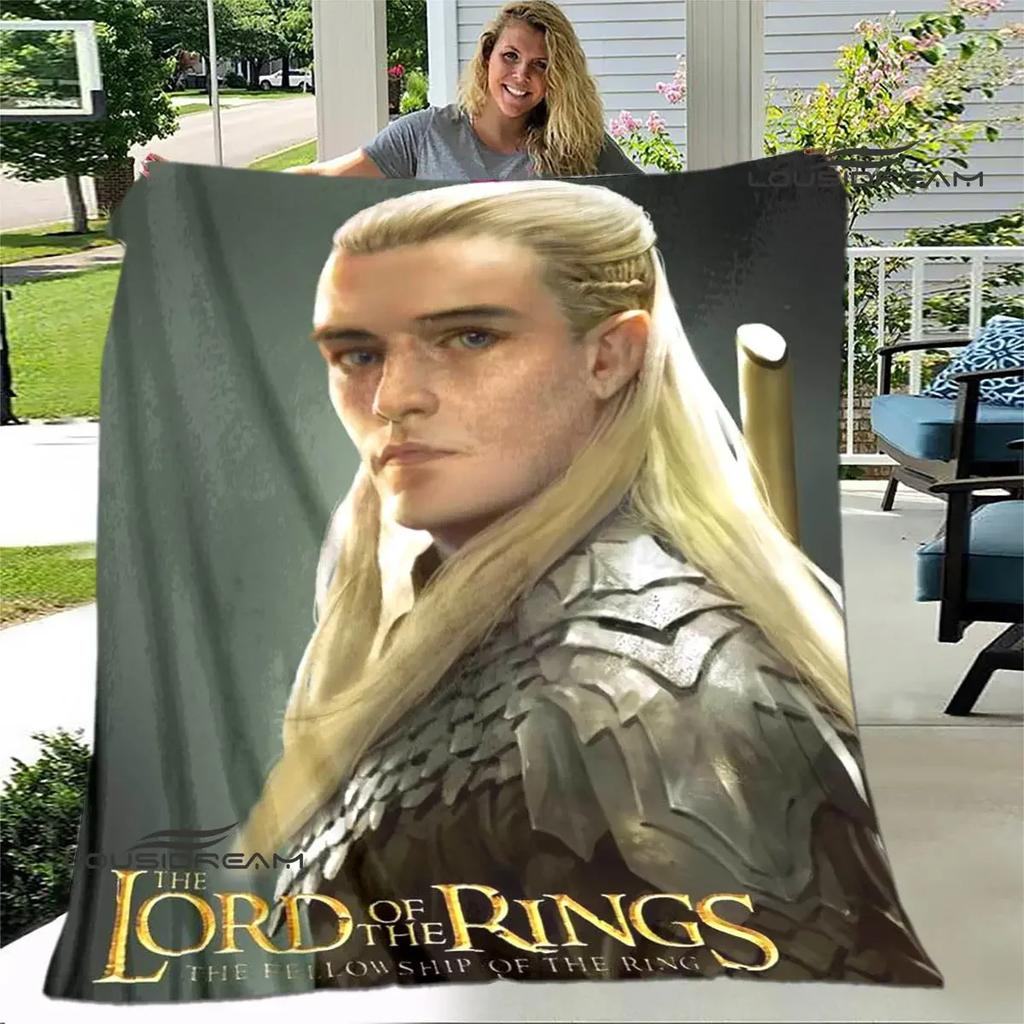 L-Lord of the Rings Printed blanket Flannel Warm Blanket Soft Comfortable Blanket Home Travel Blanket bed linings Birthday Gift