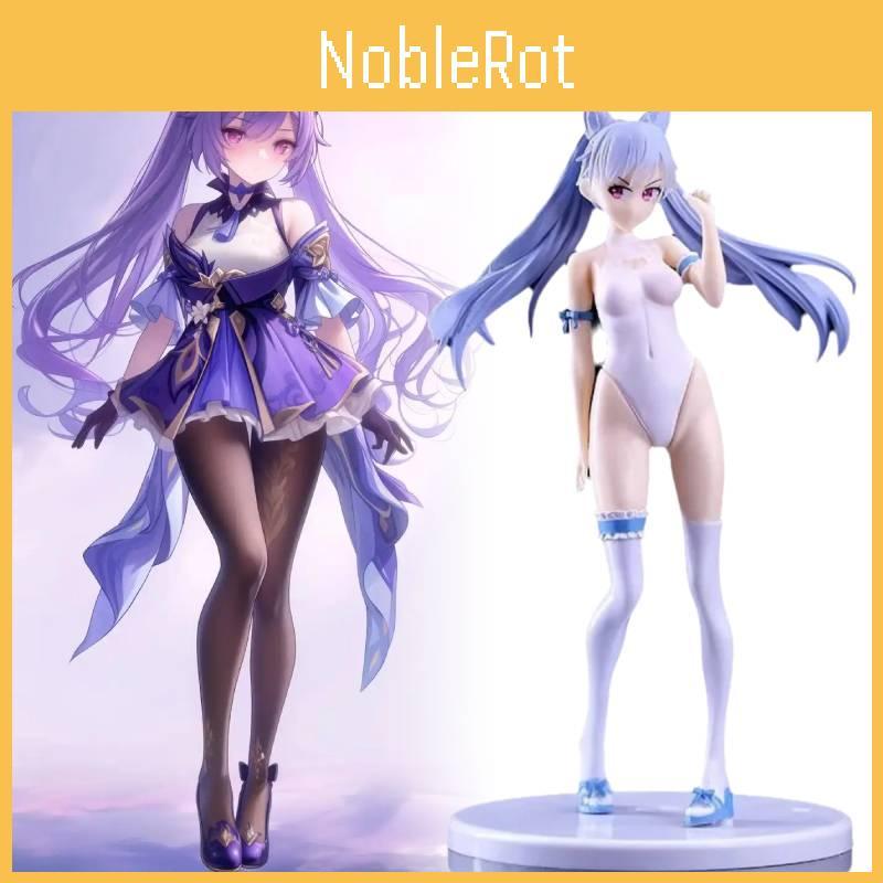 Keqing Genshin Impact Swimwear Figurine Game Cartoon Model Statuary Gift Toy