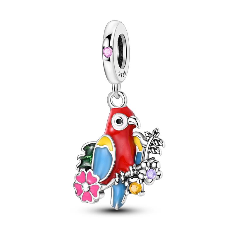 Kupfer Einhorn Fee Insekt Blume Perlen Anhänger Passend Kompatibel Mit Pandora Authentischen Armbändern DIY Schmuck Geburtstagsgeschenk Jubiläum