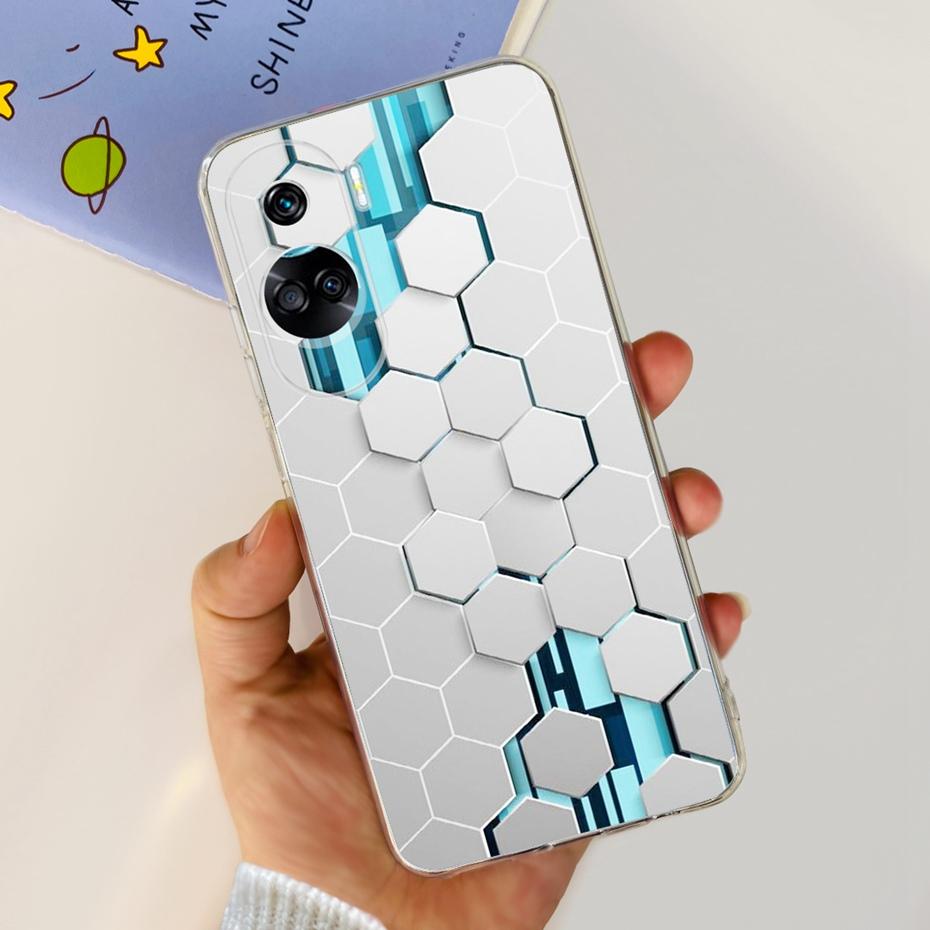 For Honor 90 Lite CRT-NX1 Cool Dragon Cartoon Phone Case For Honor 90lite Soft Silicone TPU Cases