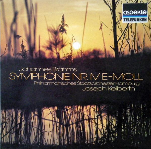

LP Record JOHANNES BRAHMS PHILHARMONISCHES Symphonie Nr. IV EMoll Op. 98 641841 Telefunken Germany Classical Used