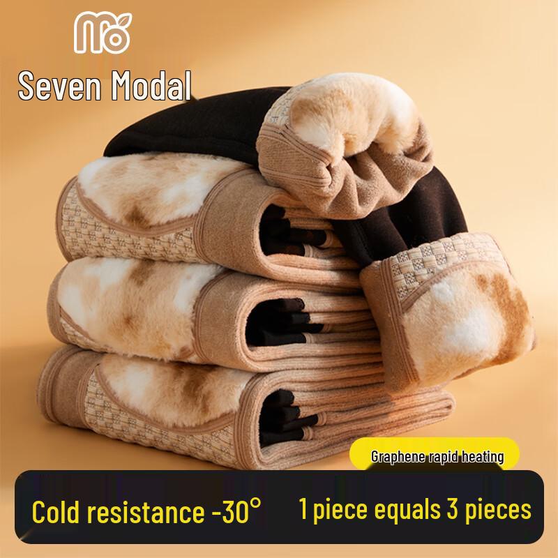 

Женские ультратеплые термолеггинсы из модала с флисовой подкладкой и высокой посадкой 2XL (90-120 jin)