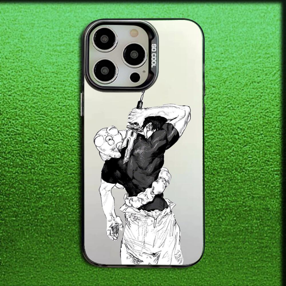 

Toji Fushiguro J-Jujutsu Kaisen Phone Case For iPhone 16,15,14,13,12,11,Mini,Pro,MAX Colorful Matte Silicone Cover iPhone14Pro