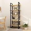 Day and Night - Day and Night 5-tier Solid Pine Wood Shelf 80x30x175 Cm
