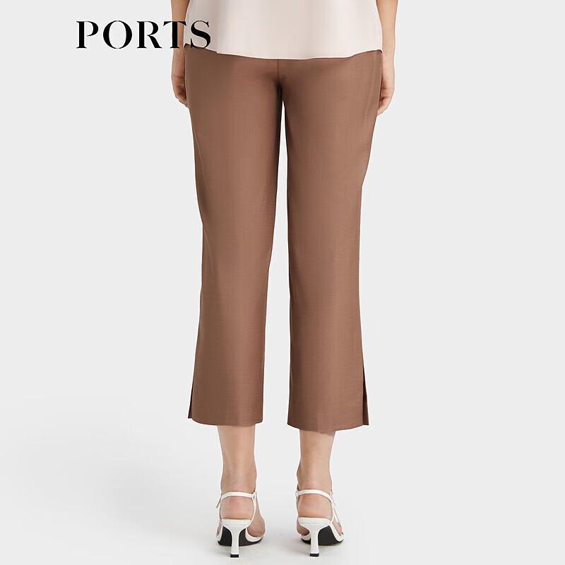 PORTS Women's Lightweight Ankle-Length Straight-Leg Pants