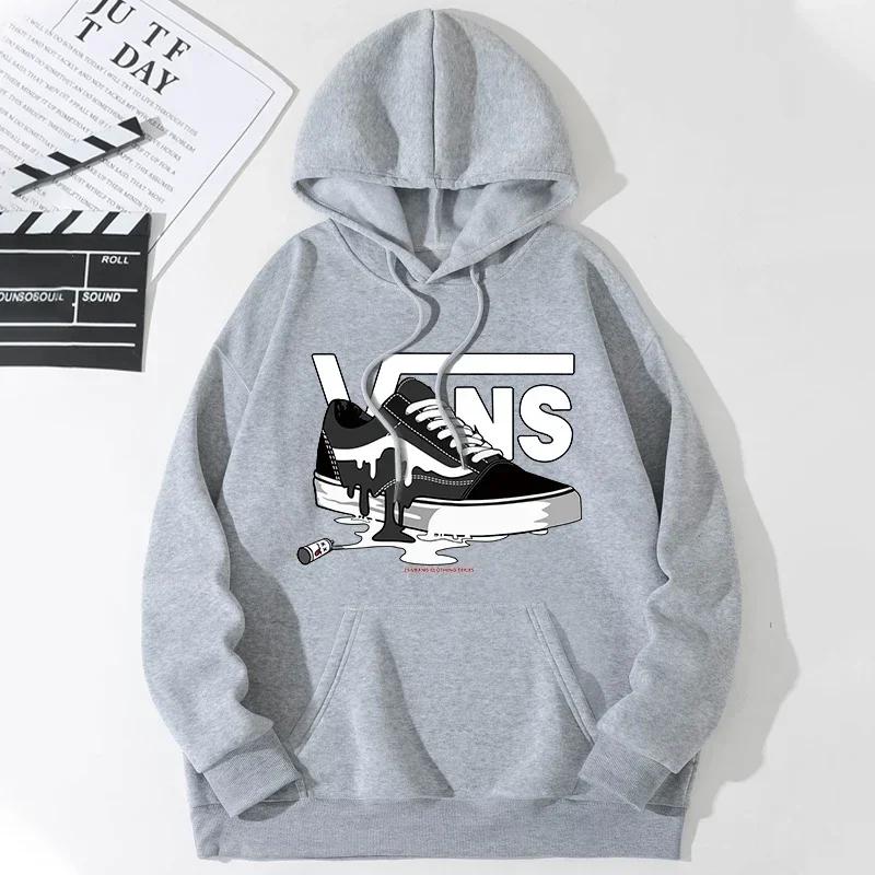 Exclusive Collaboration with High Quality Neutral Long-sleeved Sweatshirts Casual Hoodies and Round Neck Sweatshirts 2025