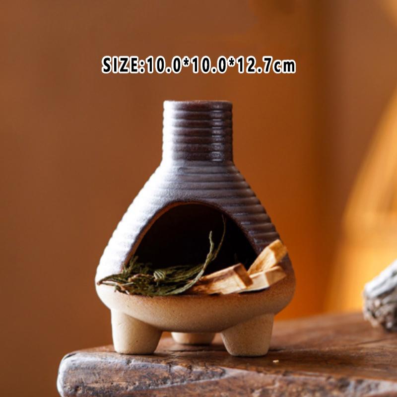 1pc Saint Sandalwood Sticks Holder Ceramic Incense Burner Living Room Gift Yoga Incense Sage Burner Home Decor