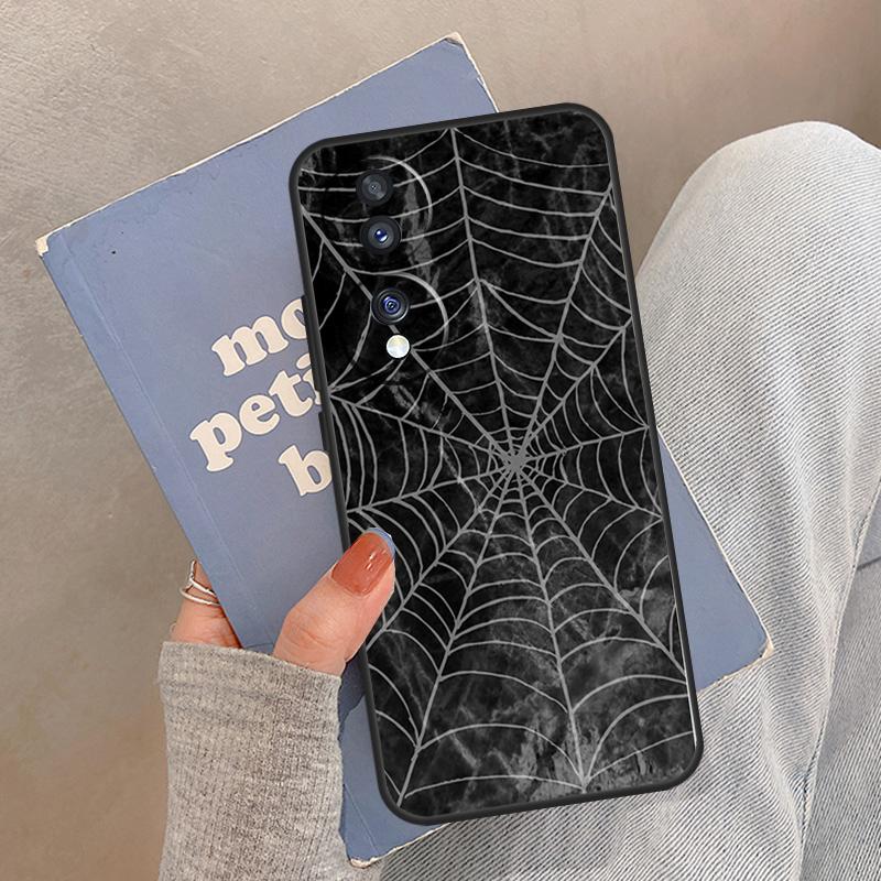 Spider Web Head Mask Case For Honor Magic 8 5 6 7 Pro Cover For Honor 400 200 Lite 50 70 90 X8a X8b X9a X9b X9c