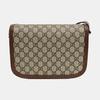 [Pre-Owned] Horsebit 1955 Logo Canvas And Leather Saddle Bag - Very Good #1JTWP5D