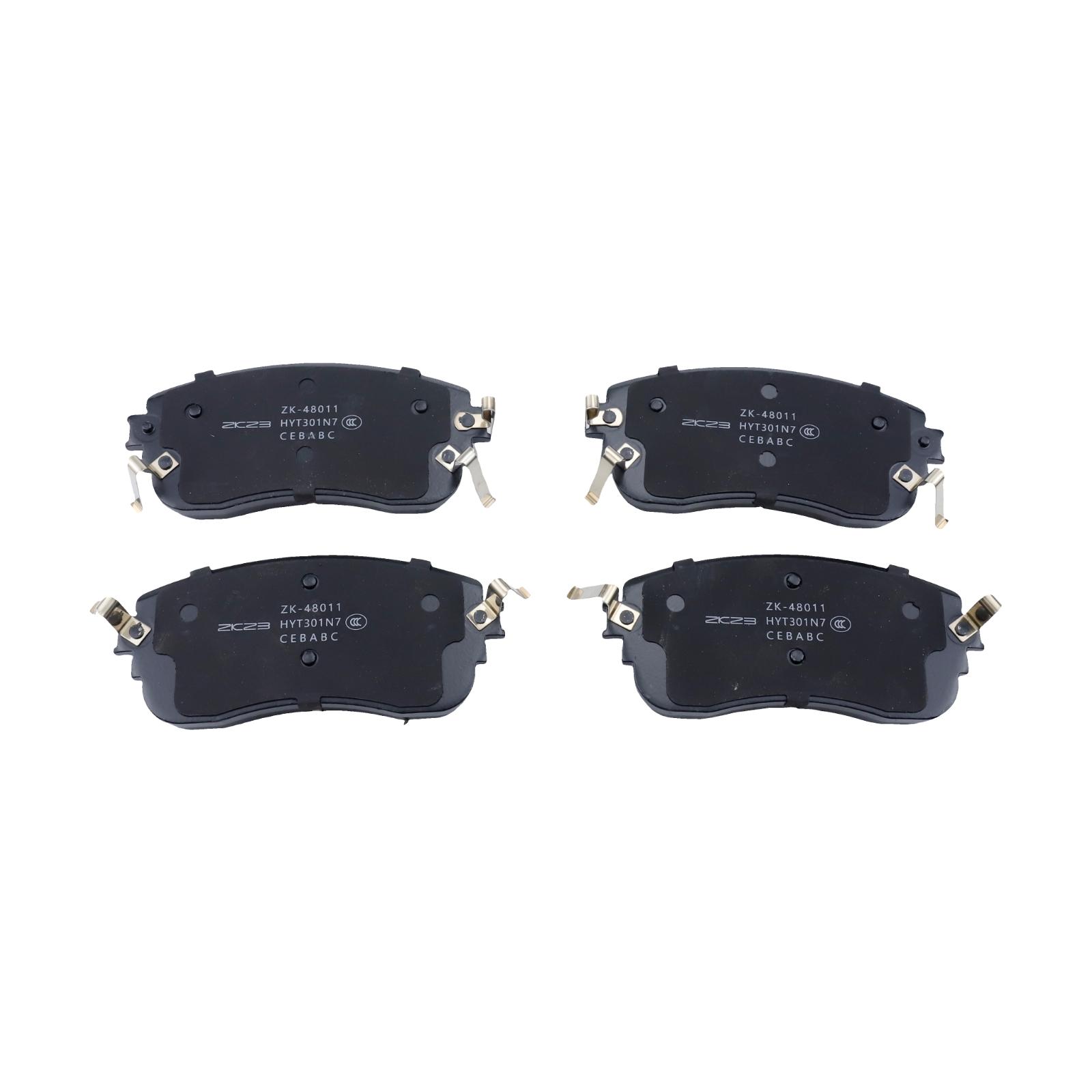 

Комплект передних тормозных колодок для GAC GS7 2017 280T 320T 390T Trumpchi GS8 2.0T 2016 Запасные части 351001AD0000 Керамика Front