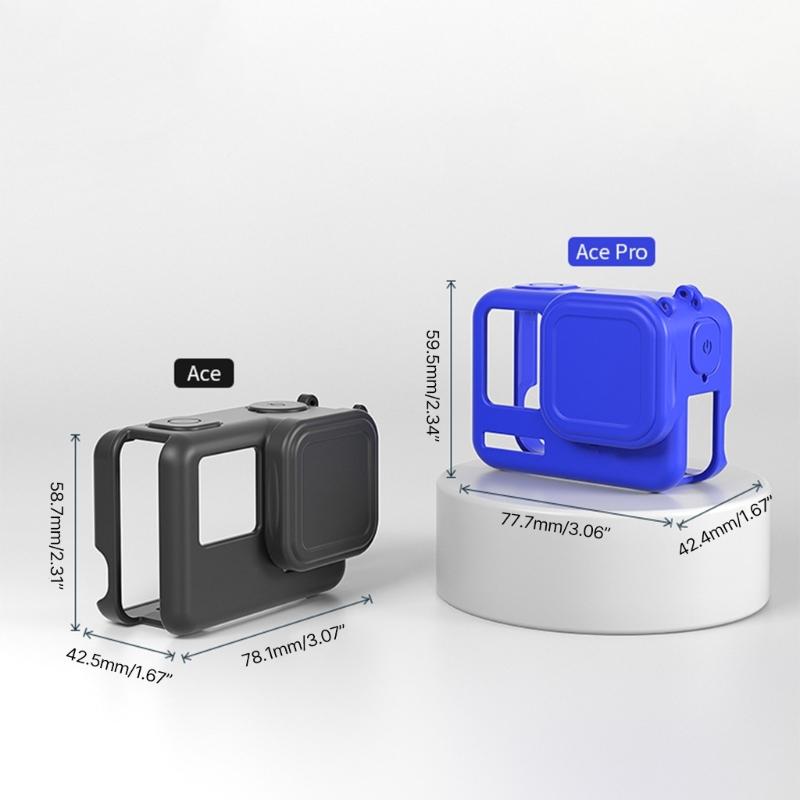 Shock Resistant Silicone Cover for Ace Pro/Ace Camera Enhanced Defense Shield Your Device from Accidental Damage