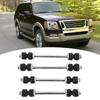 4 Pcs Front Rear Sway Bar Link K7275 Suspension Stabilizer Bar Link Kit Replacement for FORD EXPLORER 2006 2007 2008 2009 2010