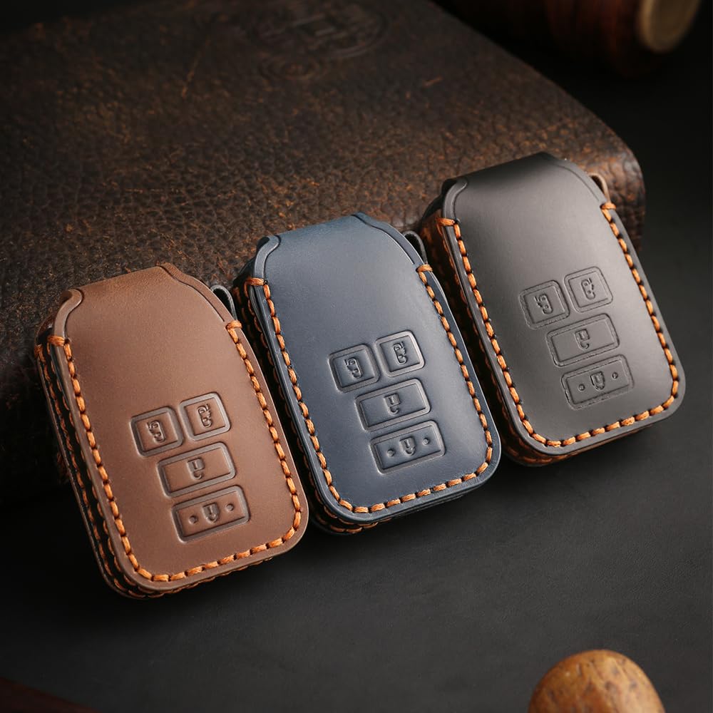 LEXLEY New Model Key Case Debut] Genuine Leather Key Case Leather Key Cover Key