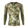 Brave Tactical Long Sleeves, Camouflage Python Pattern High Elastic Quick-drying Breathable Outdoor Bottoming Shirt