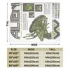 Aliens Iconic Xenomorph Quotes Collage Flannel Blanket  Funny Throw Blankets for Bed Sofa Couch 200x150cm Lightweight