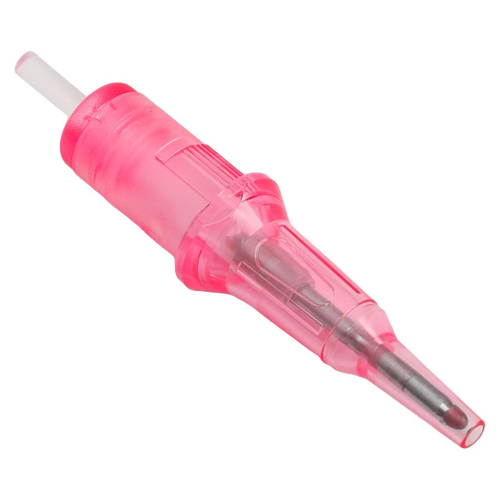 10 sztuk Wkłady do długopisu kulkowego do tatuażu 2 ml 0,5 mm Wkłady do długopisu kulkowego do ćwiczeń Igły do tatuażu dla początkujących Różowe