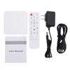TV Box WiFi 6 Bluetooth 5.0 Quad Core 4K Ultra HD Streaming Device with 16GB Storage Supports Screen Mirroring