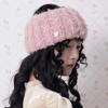 HANDMADE CROCHET HEADBAND EARWARMER (PINK)