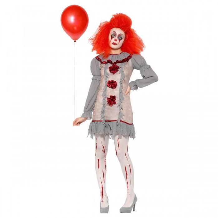 Smiffys Womens/Ladies Vintage Clown Costume Set