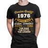 Unisex Unisexs Vintage 1976 50 Year Old Music T Shirt 50th Birthday 100 Cotton Clothing Funny Short Sleeve Tee Shirt TShirt