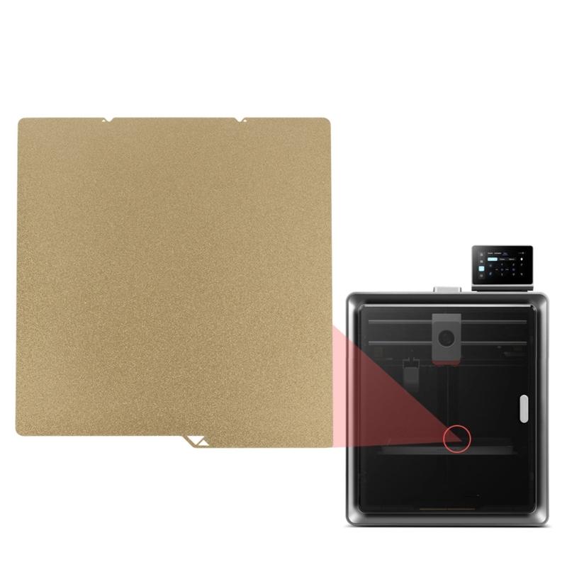 264x276mm PEI Sheet for S1C Build Plate Double Sided Textured Print Bed Flexible Spring Steel Platform Board 3D Printer