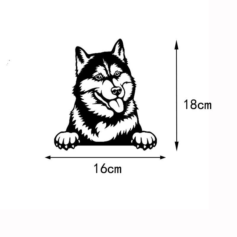 Automobiles Parts Car Stickers Dog Pet Stickers, Car Doors Body Bumpers, Decorative Car Windows Stickers Exterior Accessories