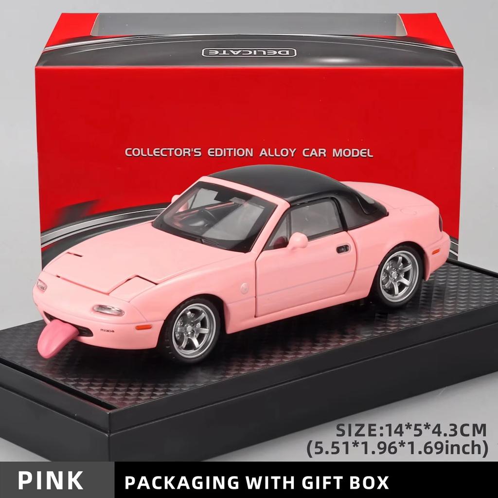 2024 Nové 1:32 Mazda MX-5 Alloy Model auta – víceúčelový dárkový předmět, dekorativní bytový doplněk a zábavná dětská hračka