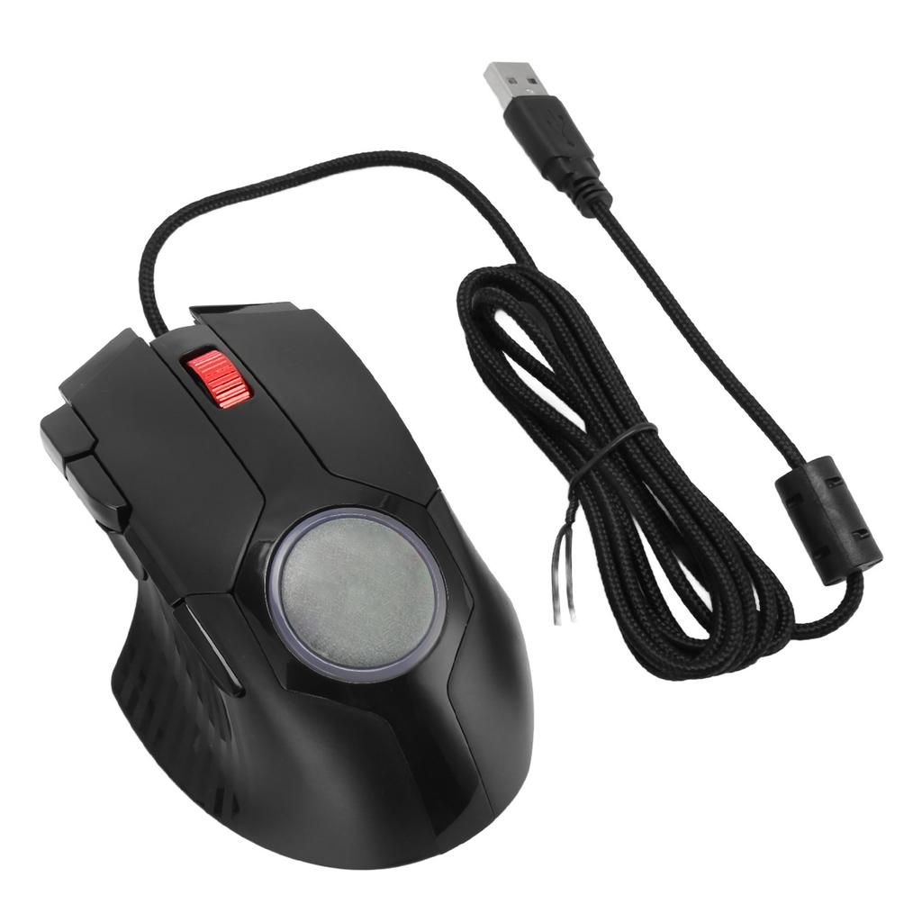 Gaming Mouse 7200 DPI RGB Backlit 8 Keys BT Mouse with Fire Button for Laptop PC
