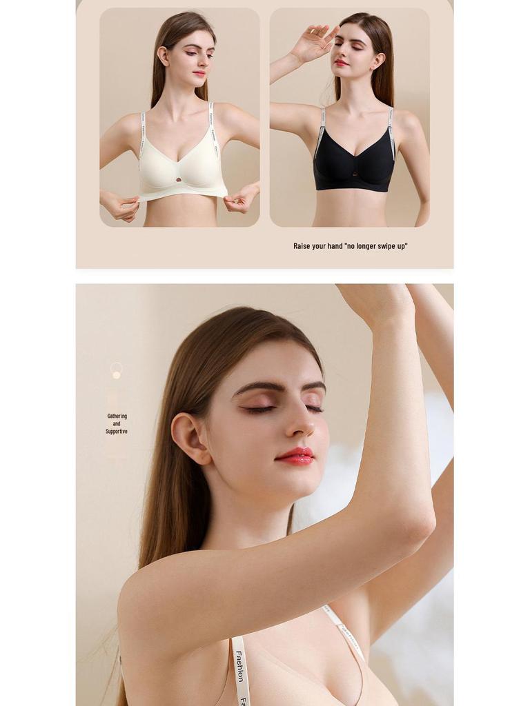 Women's 3D Ice Silk Lift Seamless Push-Up Bra with Soft Support