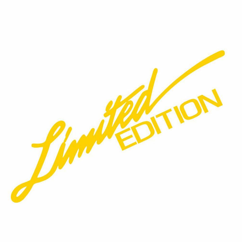 Car LIMITED EDITION Sticker Creative Reflective Car,styling Sticker Vinyl Reflective Decal Car Decoration Accessory