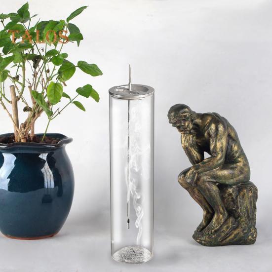 Incense Burner Modern Backflow Incense Stick Holder Removable Ash Catcher for Home Decor Yoga