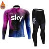2026 Winter Warm Cycling Clothing Set  Thermal Fleece Cycling Jersey Men's Mtb Clothing Man Blouse Uniform Bicycle Clothes Complete Set