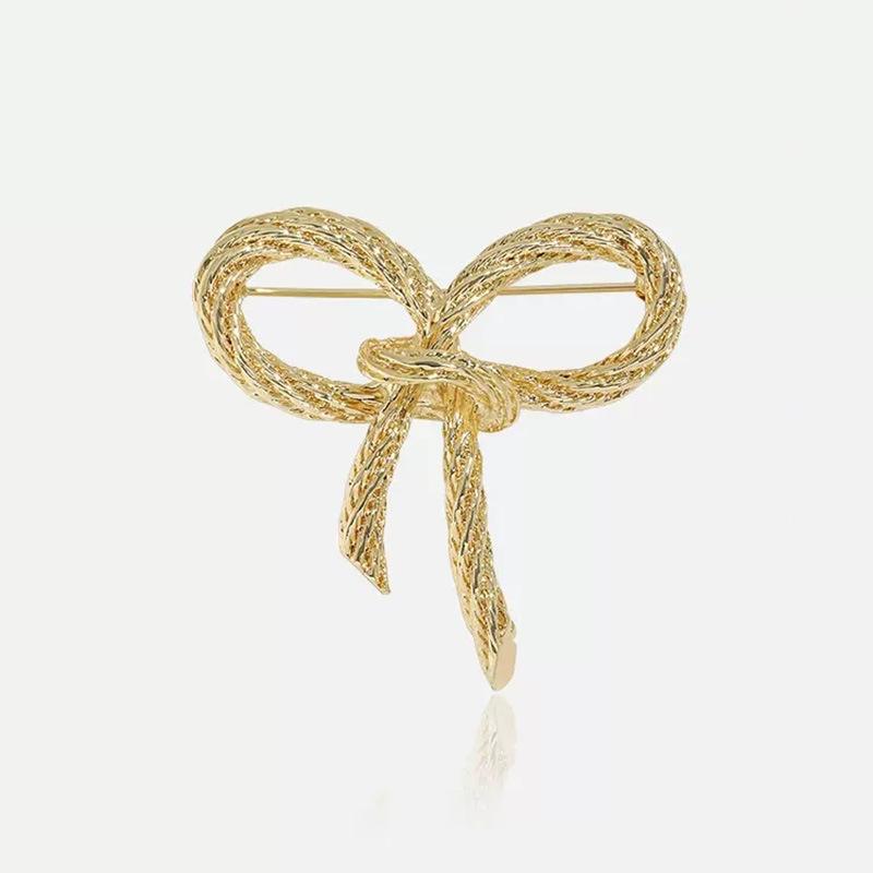 

Ретро-брошь-бант в стиле суда, нишевый дизайн, корсаж, универсальный, не пропускающий свет, булавка, пальто, свитер, аксессуары